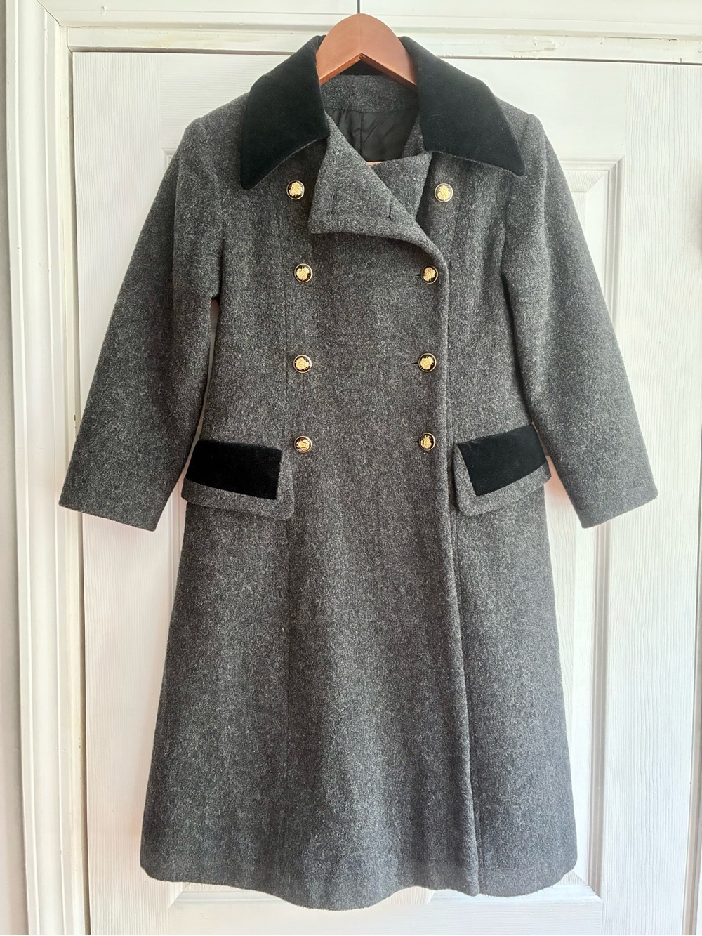 VTG Rothschild Wool Girls’ Winter Coat